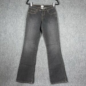 Calvin Klein Jeans True Boot Low Rise Slim Fit Black Wash Womens Size 1 / 25x33